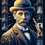 Analizza come Georges Seurat sviluppò il pointillismo, una rivoluzionaria tecnica pittorica che scomponeva i colori in punti distinti che, osservati da lontano, si fondono nell’occhio dello spettatore.